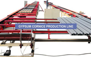 GYPSUM CORNICE PRODUCTION LINE